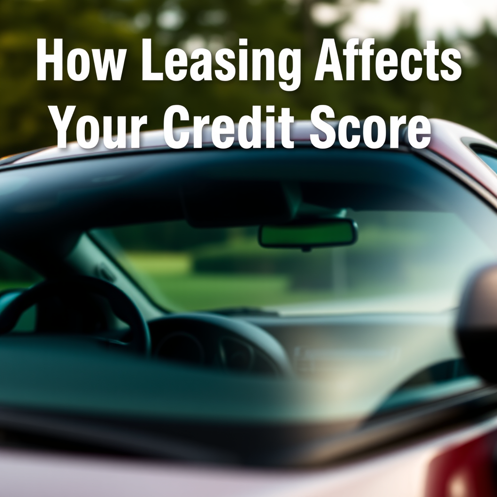 How Leasing Affects Your Credit Score - does leasing a car affect my credit score