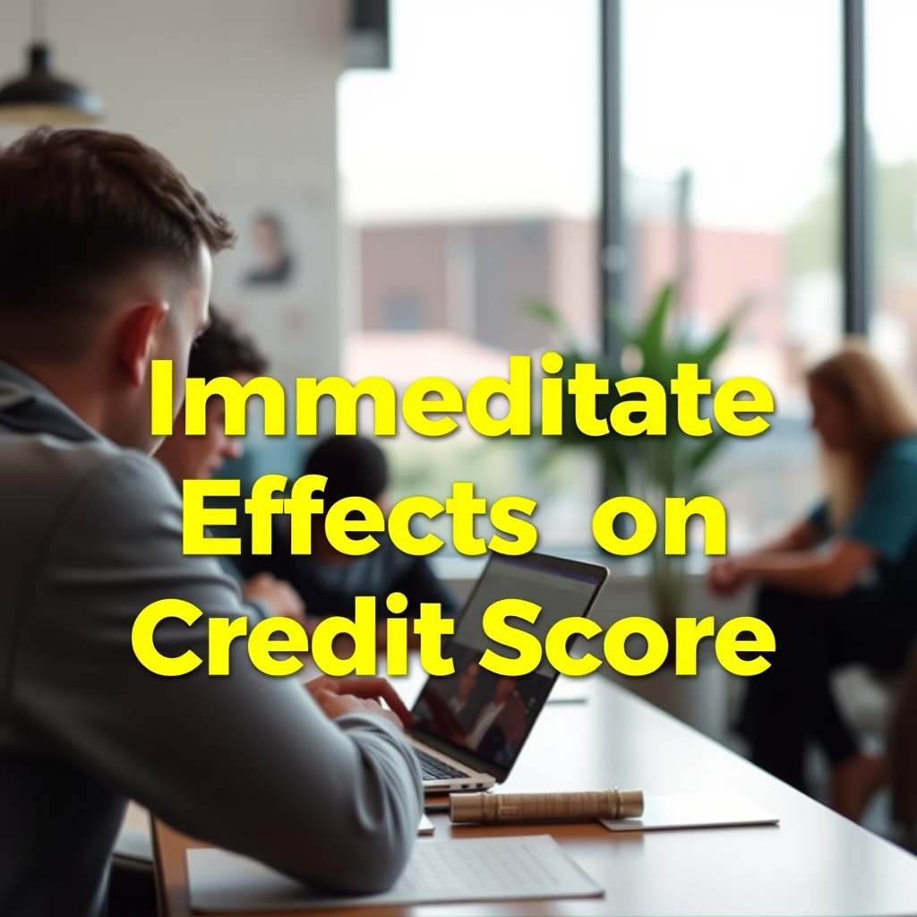 Immediate Effects on Credit Score - how does debt consolidation affect your credit score