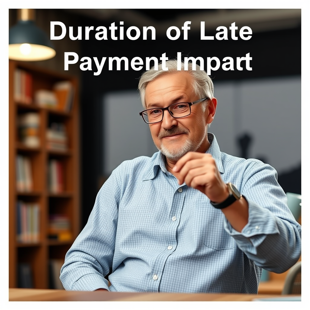Duration of Late Payment Impact - how long late payment affect credit score