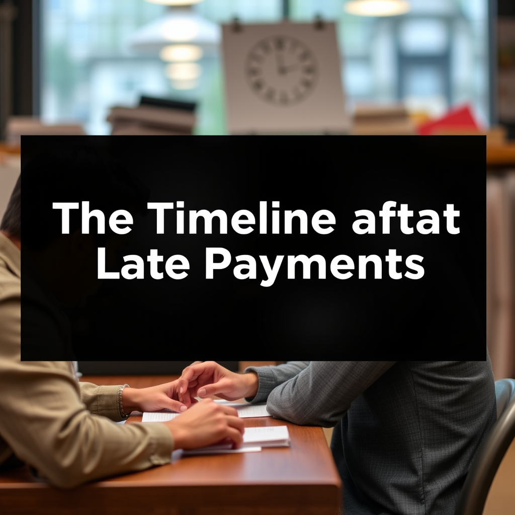 The Timeline of Late Payments - how long late payments affect credit score