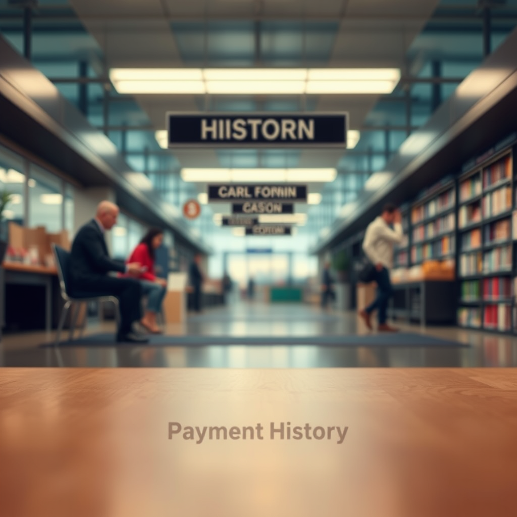 Payment History - what are 5 factors that affect a credit score