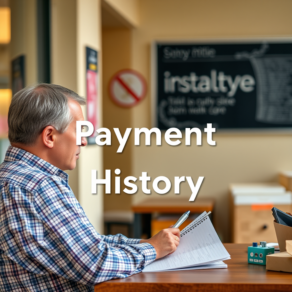 Payment History - what factors affect a credit score